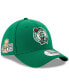 Men's Kelly Green Boston Celtics 2024 NBA Finals Champions Side Patch 39THIRTY Flex Hat