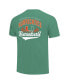 Фото #3 товара Men's Green Miami Hurricanes Baseball Comfort Colors T-Shirt