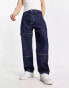 Фото #1 товара HUGO HUGO 446/1 regular fit jeans in dark blue