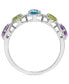 Фото #4 товара Multi-Gemstone (1-1/4 ct. t.w.) Ring in Sterling Silver