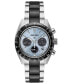 ფოტო #1 პროდუქტის Men's Chronograph Prospex Speedtimer Solar Two-Tone Stainless Steel Bracelet Watch 39mm