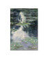 Фото #1 товара Monet 'Pond With Water Lilies' Canvas Art - 19" x 12" x 2"