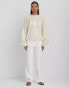 Фото #3 товара 4th & Reckless oversized logo sweatshirt in cream