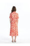 Фото #5 товара LCW Vision Desenli Kısa Kollu Kadın Gömlek Elbise L C M WAIKINAİ