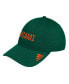 Фото #1 товара Men's Green Miami Hurricanes Locker Room Wordmark Slouch Adjustable Hat