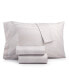 Фото #1 товара Printed Microfiber 4 Pc. Sheet Set, Full, Created for Macy's