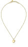 Romantic gold-plated necklace with crystals Mascotte SAVL03