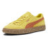 Фото #2 товара Puma Suede Vtg Lace Up X Pam Mens Orange, Yellow Sneakers Casual Shoes 39476801