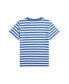 ფოტო #2 პროდუქტის Toddler and Little Boys Polo Bear Striped Cotton Jersey T-shirt