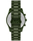 Men's Lexington Chronograph Olive Stainless Steel Watch 44mm