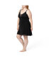 ფოტო #3 პროდუქტის Plus Size Aurora Mesh Nursing Nightgown