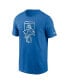 Фото #2 товара Men's Blue Detroit Lions Essential Local Phrase T-shirt