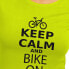 KRUSKIS Keep Calm And Bike On short sleeve T-shirt