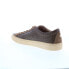 TCG Kennedy TCG-AW19-KEN-PLK Mens Brown Leather Lifestyle Sneakers Shoes