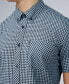 Фото #4 товара Men's Signature Gingham Short Sleeve Shirt