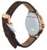 Фото #4 товара Ice-Watch - Ice Time Brown Rose-Gold - Braun Damenuhr mit Lederarmband - 013054 (Medium)