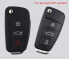 Фото #20 товара ASARAH Premium Silicone Key Case Compatible with Audi, Protective Car Key Cover - Red AI 3BKL