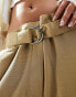 Pimkie baggy high waisted trousers in brown