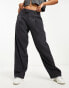 Sixth June contrast tailor trousers in grey