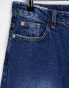 Фото #2 товара Missguided Riot mom jeans in dark blue