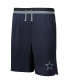 Фото #3 товара Men's Navy Dallas Cowboys Cool Down Shorts