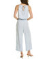 Bella Dahl Fray Neck Wide Leg Jumpsuit Women's