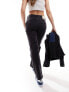 Фото #2 товара JJXX Nice straight fit cropped jeans in black