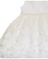 ფოტო #3 პროდუქტის Baby Girls Tulle Dress and Headband, 2 Piece Set