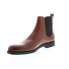 Bruno Magli Canyon MB1CYNB0 Mens Brown Leather Slip On Chelsea Boots