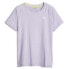 Puma Run Crew Neck Short Sleeve Athletic T-Shirt Womens Purple Casual Tops 52404
