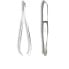 Фото #19 товара Chrome hair removal tweezers 1 u