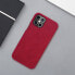 Nillkin Nillkin Qin skórzana kabura etui iPhone 12 Pro Max czerwony uniwersalny