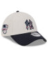 Фото #1 товара Men's Black New York Yankees 2024 Fourth of July 39THIRTY Flex Hat