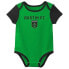 MLS Austin FC Infant Girls' 3pk Bodysuit - 18M