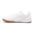 Фото #3 товара Puma King Top Indoor Quilted Soccer Mens White Sneakers Athletic Shoes 10734902