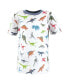 Фото #7 товара Baby Boys Short Sleeve T-Shirts, Dinosaur
