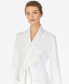 Quilted Shawl Collar Short Robe