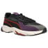 Фото #3 товара Puma RsConnect Drip Lace Up Mens Black Sneakers Casual Shoes 368610-04
