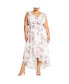 Plus Size Ella Jane Maxi Dress PASTEL FLORAL, 24 - фото #1