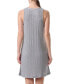 Women's Sleeveless Tank Sleep Dress