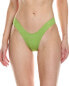 Фото #1 товара Monica Hansen Beachwear Lurex Girl U Bikini Bottom Women's Green M