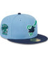 Men's Light Blue, Navy San Diego Padres Green Undervisor 59FIFTY Fitted Hat