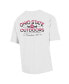 Фото #2 товара Men's White Ohio State Buckeyes Great Outdoors T-Shirt