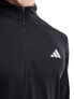 Фото #5 товара adidas Training Essentials half zip t-shirt in black