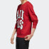 Фото #5 товара Толстовка мужская adidas neo с крупным логотипом, модель EI6271, красная
