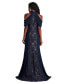 ფოტო #4 პროდუქტის Women's Kato Embroidered Off-Shoulder Halter Gown