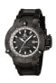 Invicta Men's 0736 Subaqua Noma III Black Dial Black Polyurethane Watch