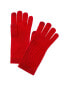 Phenix Traveling Rib Cashmere Tech Gloves Women's Red