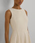 ფოტო #3 პროდუქტის Women's Ponte Fit-and-Flare Dress