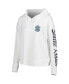 ფოტო #3 პროდუქტის Women's Cream Seattle Kraken Accord Hacci Long Sleeve Hoodie T-shirt